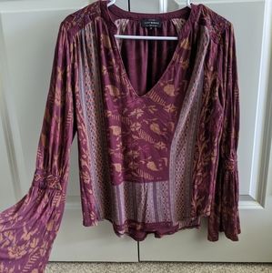 Bell Sleeve Lucky Brand Shirt